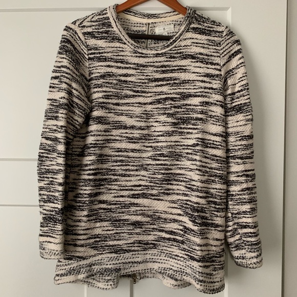 Lou & Grey Sweater Back Zipper - Picture 1 of 5